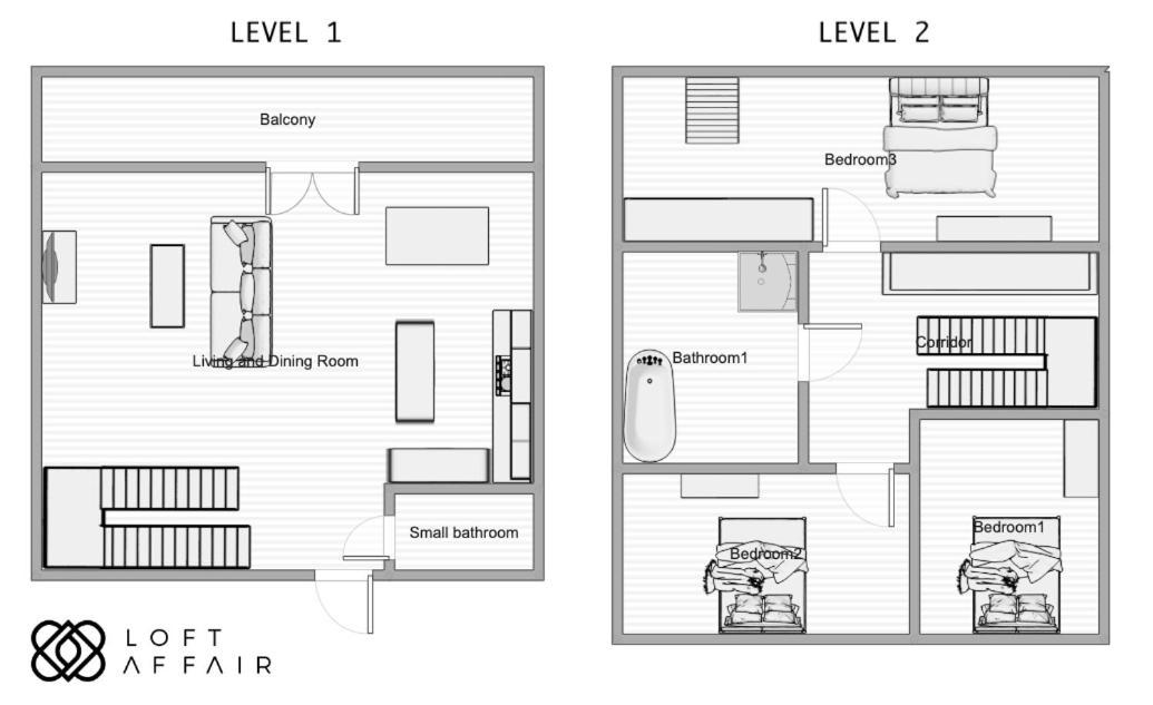 Appartamento Penthouse Harmonica - Loftaffair Cracovia Esterno foto